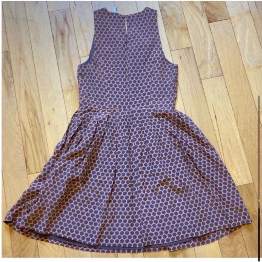 Joie Silk Grey & Pink Sunburst Sleeveless Dress size extra small - Picture 9 of 9